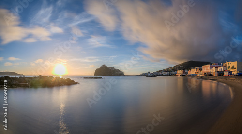 Ischia, Italy Panorama in the Morning