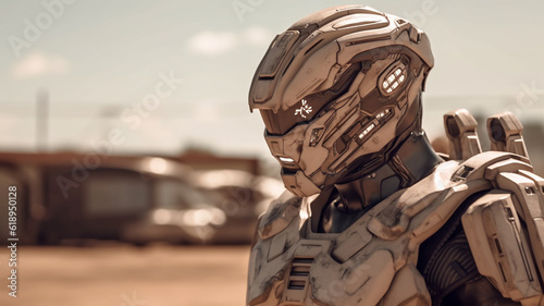 soldier wears combat suit, war and mission, in action, combat suits and armament, machine gun, men in technological robot armour, bulletproof suits, fictitious place and happening