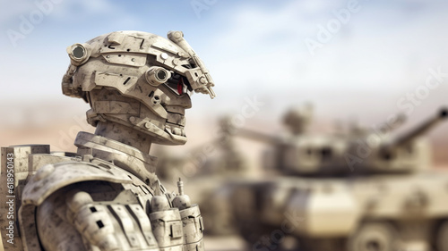 Soldiers in battle gear, wa...