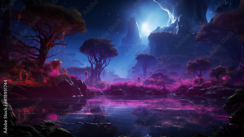 ファンタジー風景 ファンタジー風景