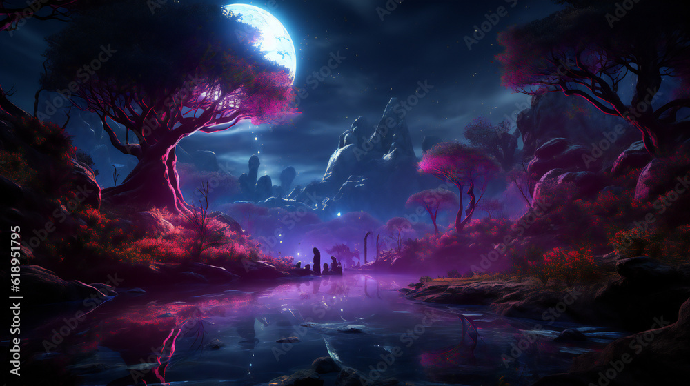 Obraz premium ファンタジー風景