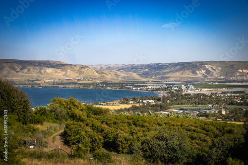 Sea of Galilee, golan heights, israel, holy land, middle east