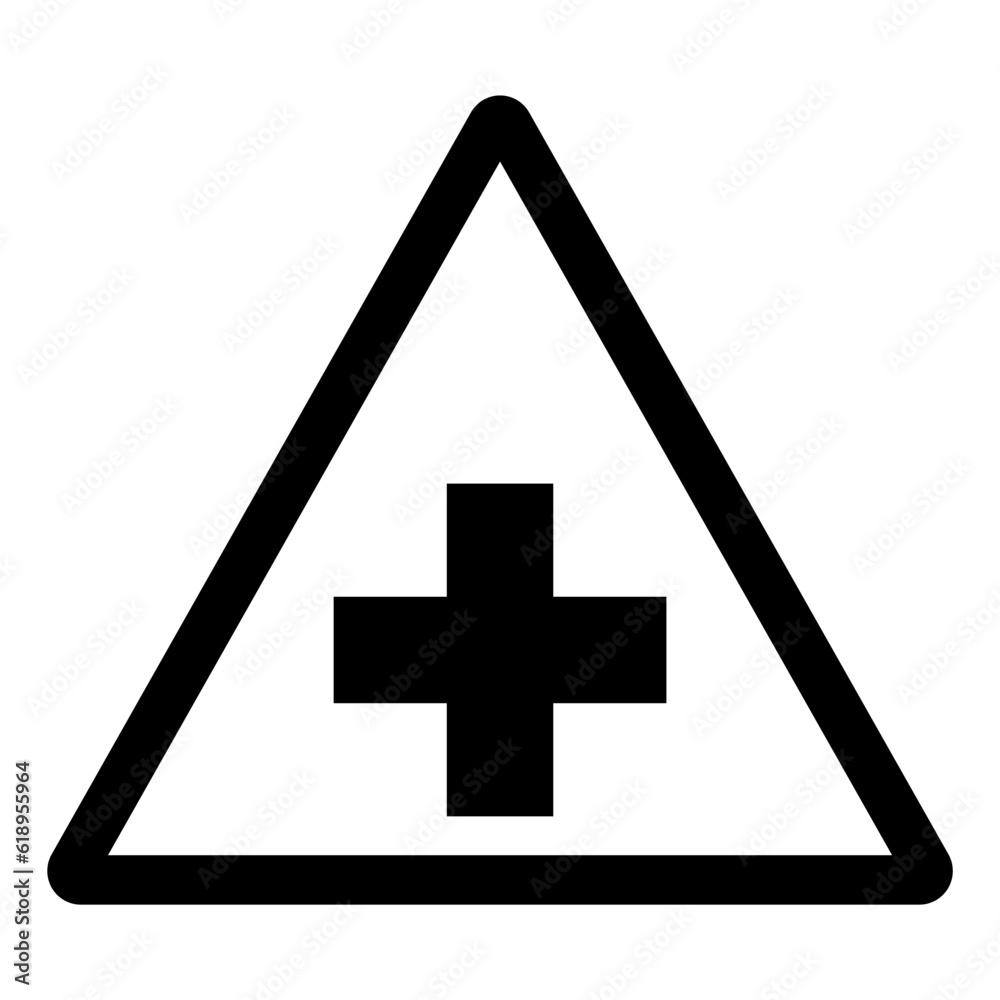 First Aid Station Symbol Sign, Vector Illustration, Isolated On White Background Label .EPS10 First Aid Station Symbol Sign, Vector Illustration, Isolated On White Background Label .EPS10