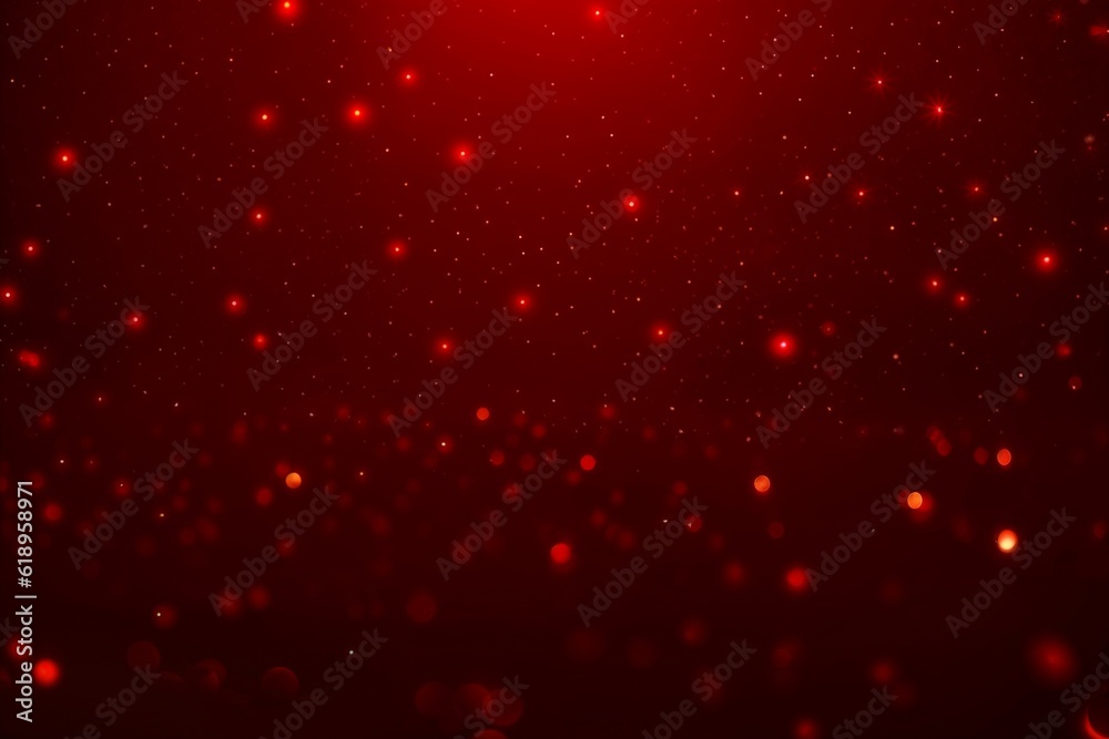 Red Christmas baubles decoration on red background. New Year party background. Minimal style. Flat lay. Red Christmas baubles decoration on red background. New Year party background. Minimal style. Flat lay.