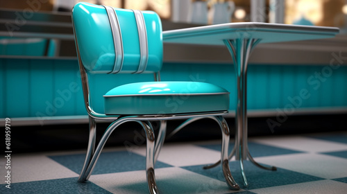 chair and table HD 8K wallpaper Stock Photographic Image