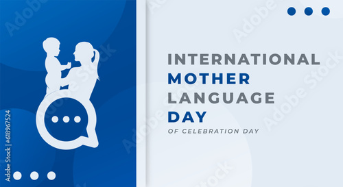 International Mother Language Day Celebration Vector Design Illustration for Background, Poster, Banner, Advertising, Greeting Card