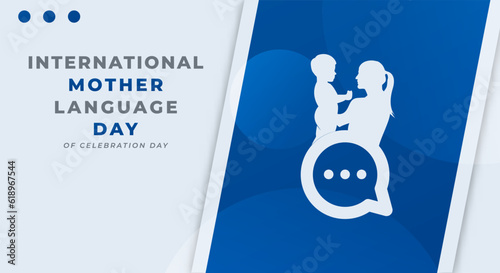 International Mother Language Day Celebration Vector Design Illustration for Background, Poster, Banner, Advertising, Greeting Card