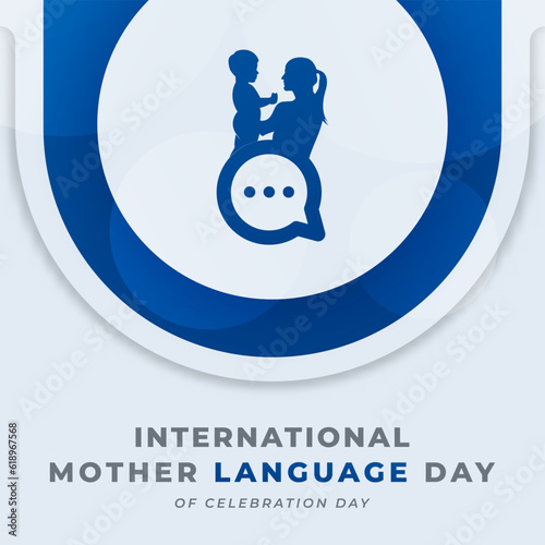 International Mother Language Day Celebration Vector Design Illustration for Background, Poster, Banner, Advertising, Greeting Card