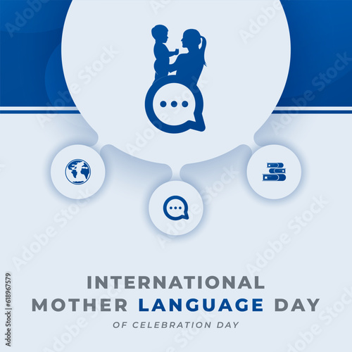 International Mother Language Day Celebration Vector Design Illustration for Background, Poster, Banner, Advertising, Greeting Card