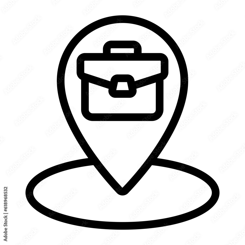 location line icon location line icon