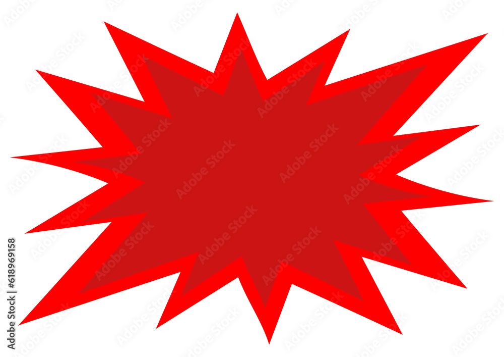 red star burst red star burst