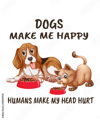 Furry Friend Fanatic: Stylish T-Shirt for Dog Lovers"