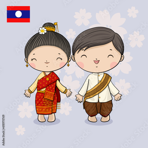 Laos National costume