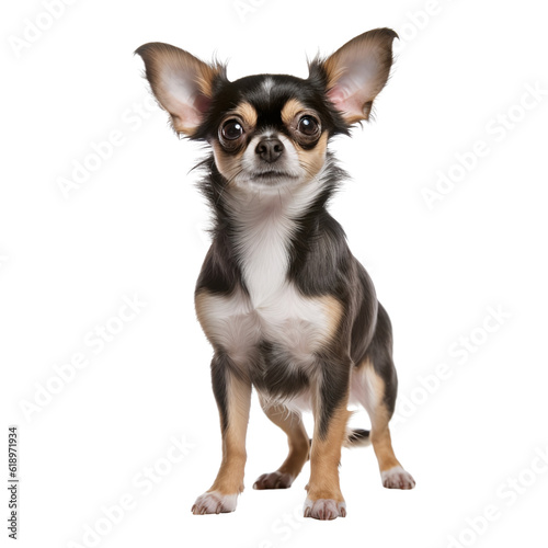 chihuahua puppy isolated on white © krit