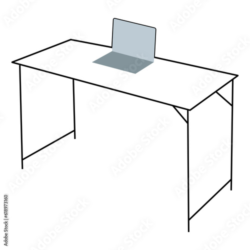 Pictogram Businessman Working on Computer. Vector illustration.Pictogram Businessman Working on Computer. Vector
silhouette of a person sitting on a chair working on a pc. vector illustration........ photo