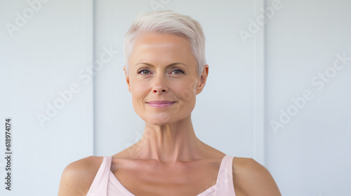 healthy old woman
