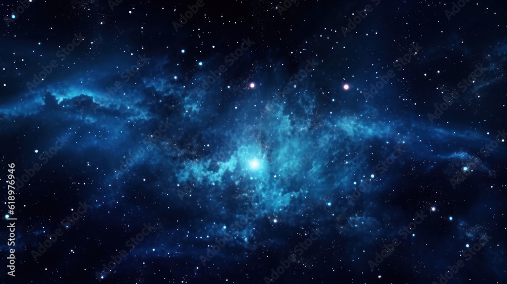 Obraz premium Night Sky and Deep Space wallpaper