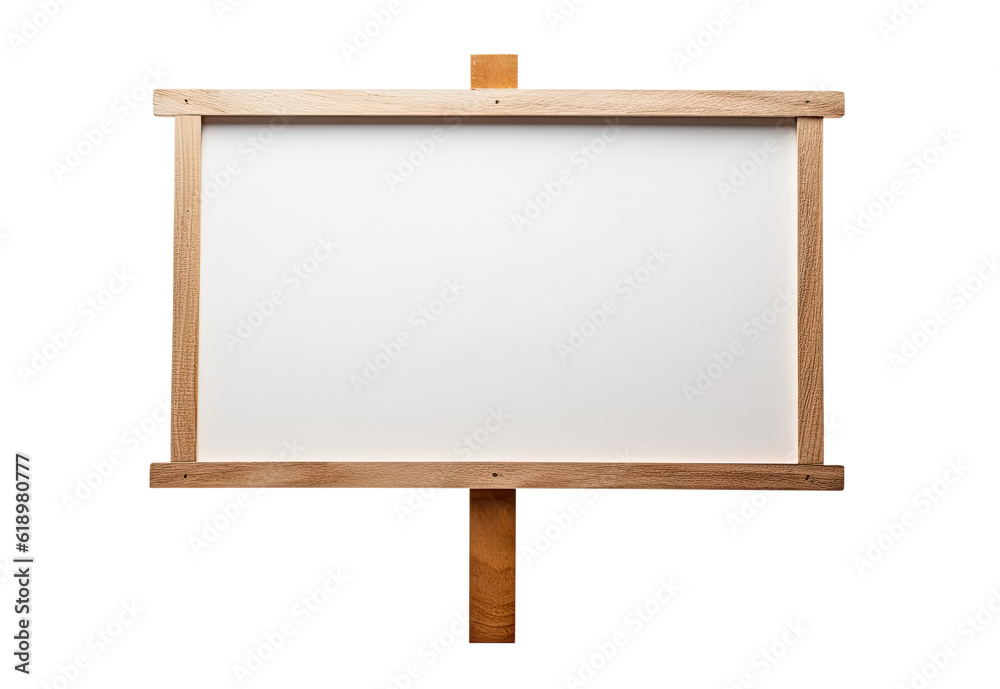 Paper sign board isolated on transparent background Paper sign board isolated on transparent background