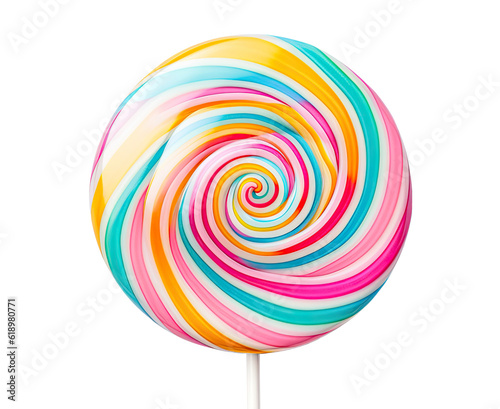 Lollipop isolated on transparent background