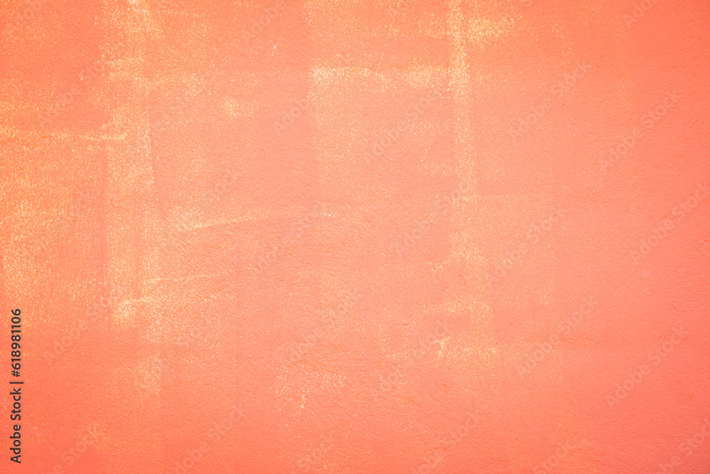 house wall painted orange. Orange wall texture background