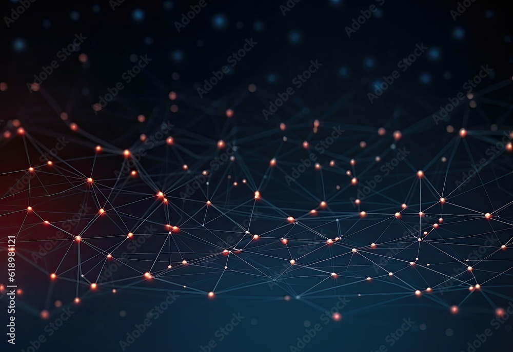 Template for science and technology presentation. Plexus style background. Template for science and technology presentation. Plexus style background.