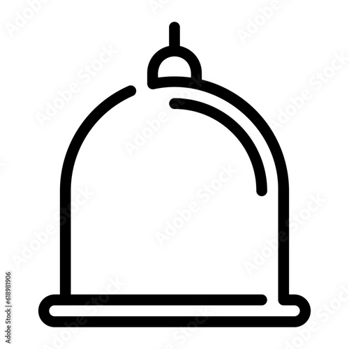 cupping line icon