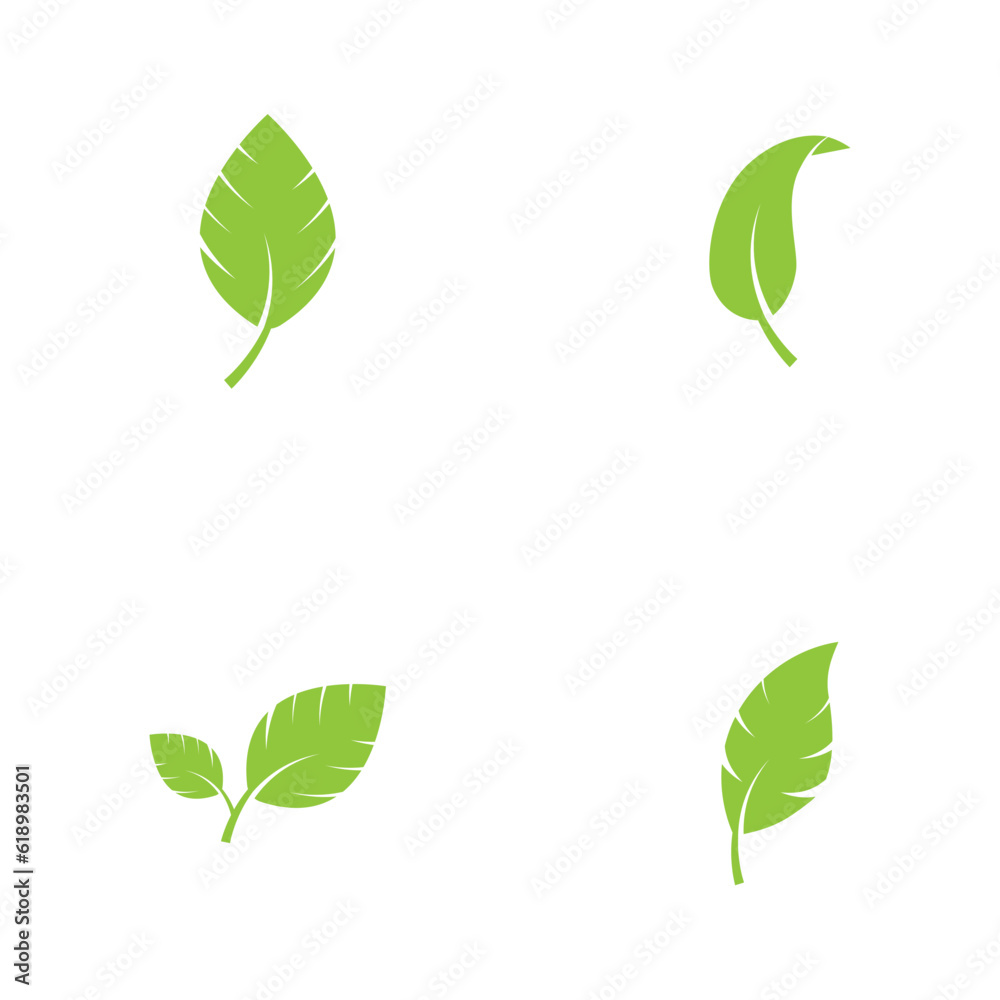 Logos of green Tree leaf nature element vector Logos of green Tree leaf nature element vector