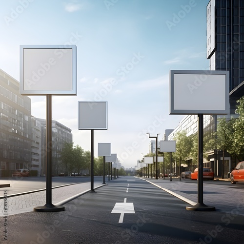 Road intersections guided by signposts