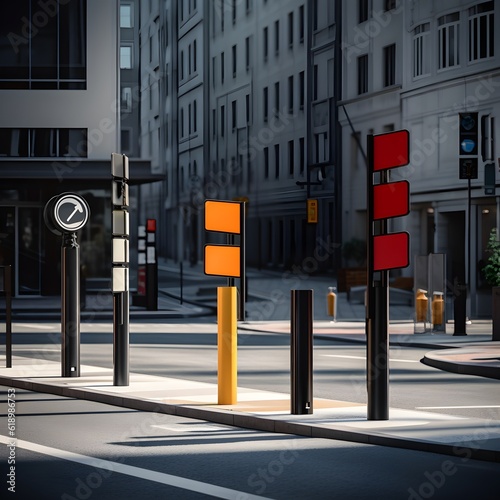 Signposts indicating directions at key intersections