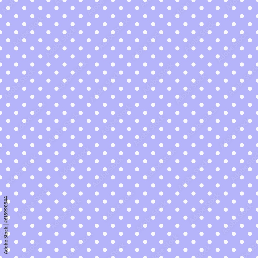  Polka dot seamless pattern, white and blue, can be used in the design of fashion clothes. Bedding, curtains, tablecloths