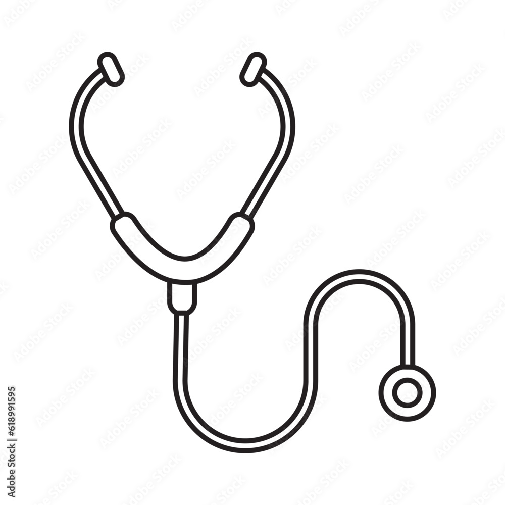 stethoscope icon vector stethoscope icon vector