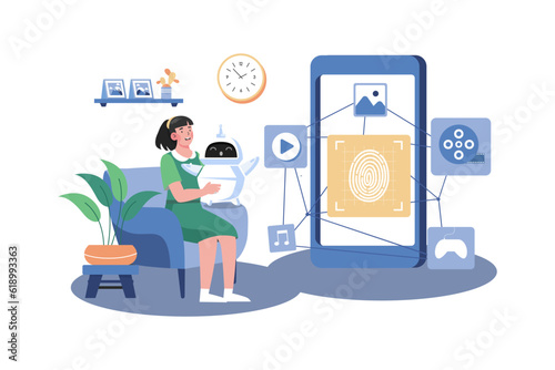 AI enhances image and video recognition.