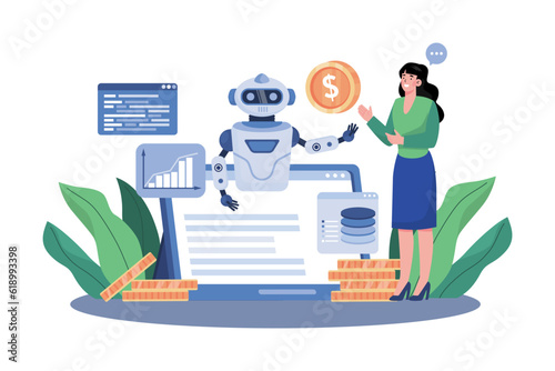 AI predicts market trends and optimizes investments.