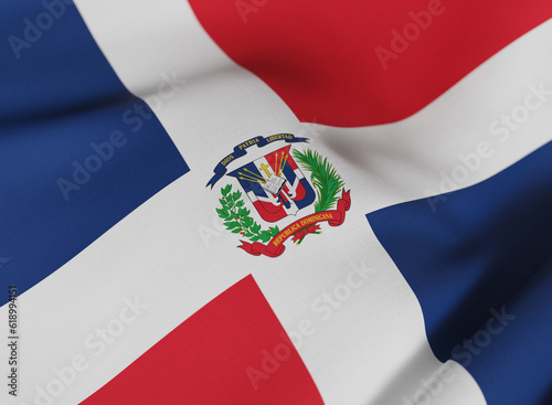 Flag of Dominican Republic photo