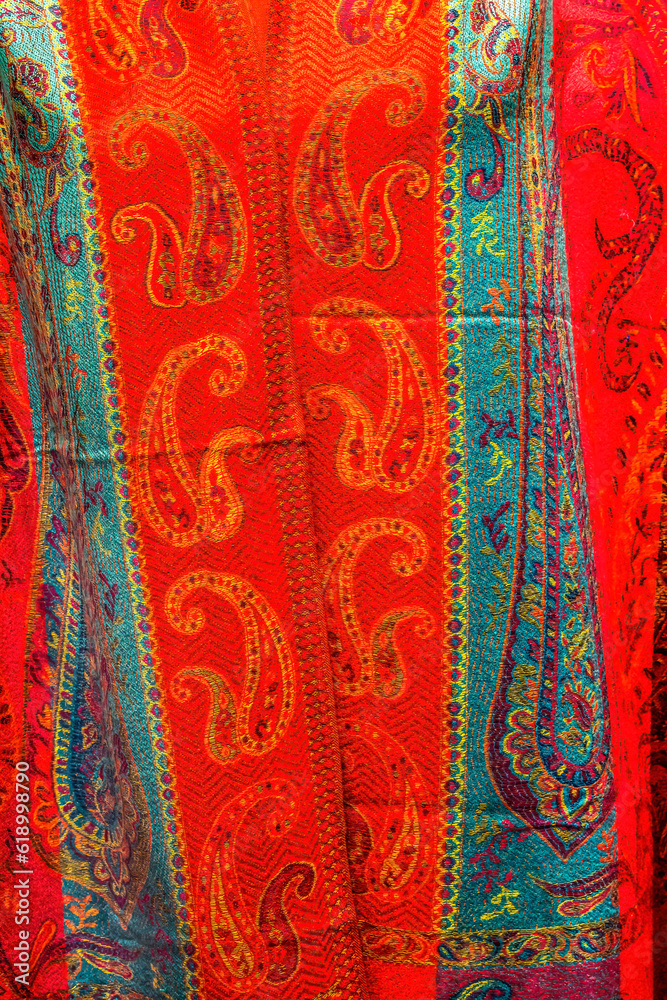 Colorful Turkish Textiles Grand Bazaar Istanbul Turkey Colorful Turkish Textiles Grand Bazaar Istanbul Turkey