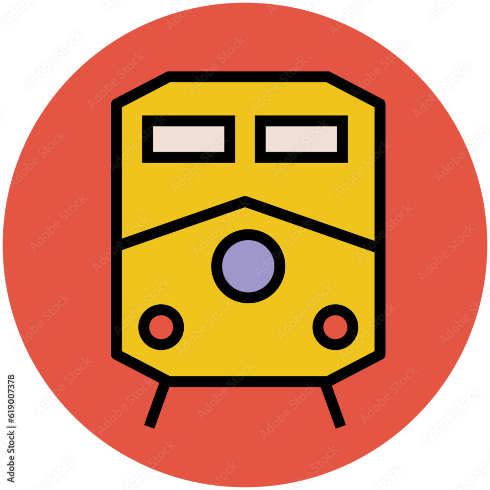Flat Circular Transportation Vector Icons
Flat Circular Transportation Vector Icons