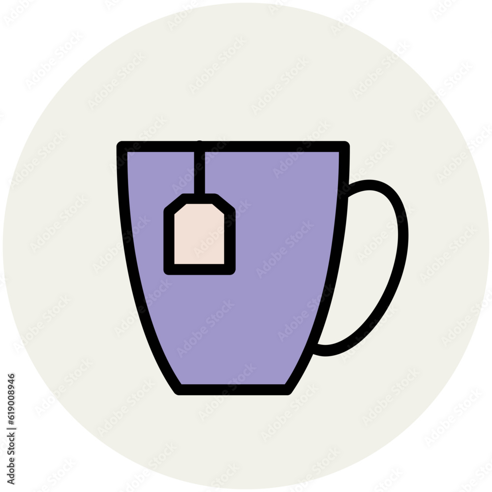 Check this flat rounded icon of glass Check this flat rounded icon of glass