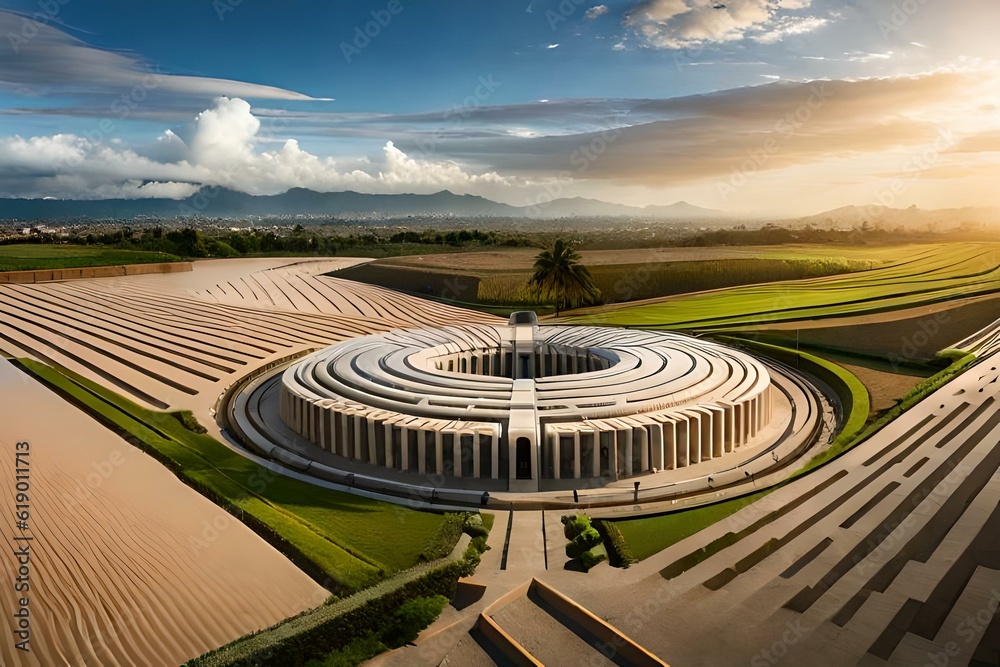 architecture in garden gernated ai architecture in garden gernated ai