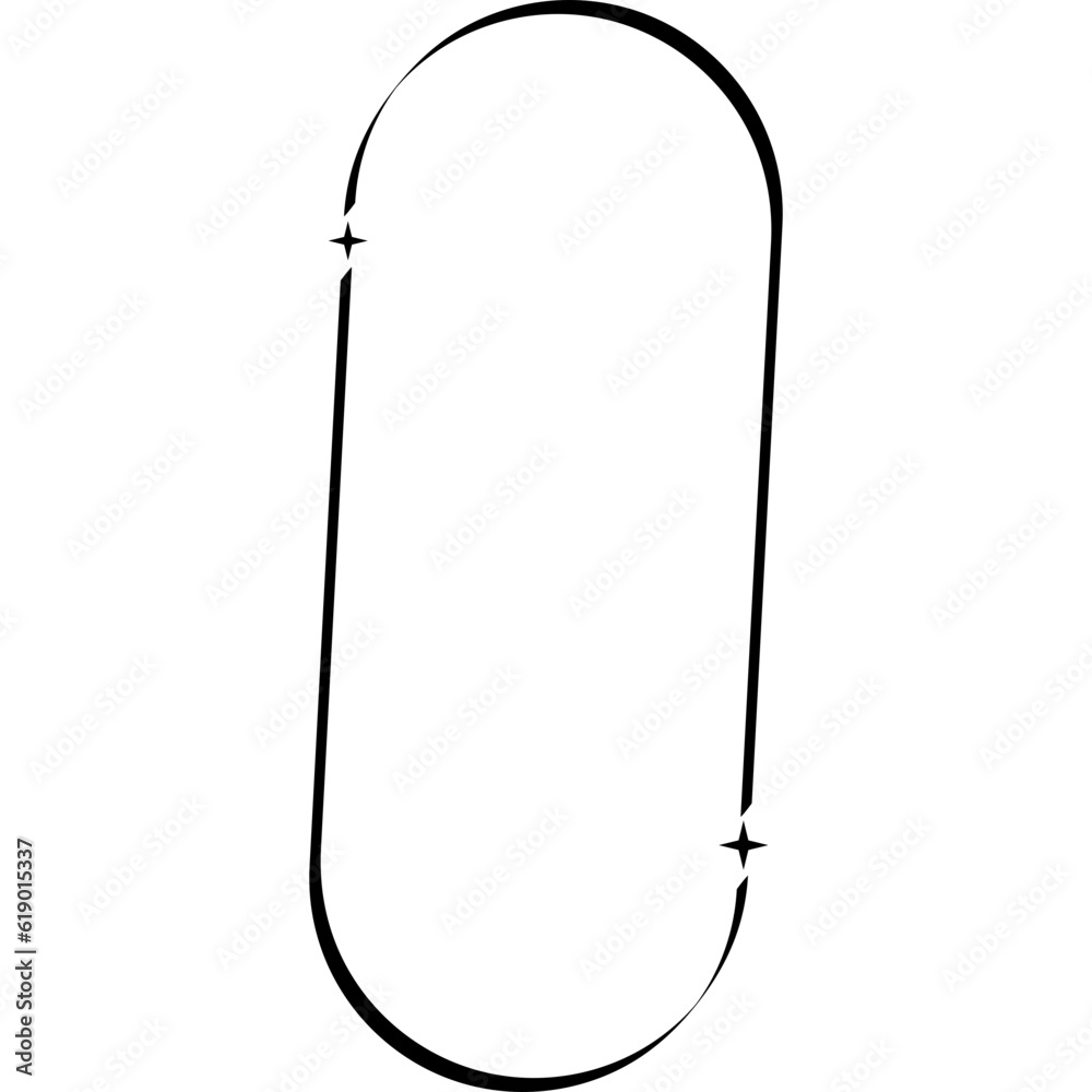 Oval Frame Modern Oval Frame Modern