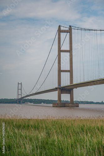 Obraz na płótnie Humber Bridge, England w salonie