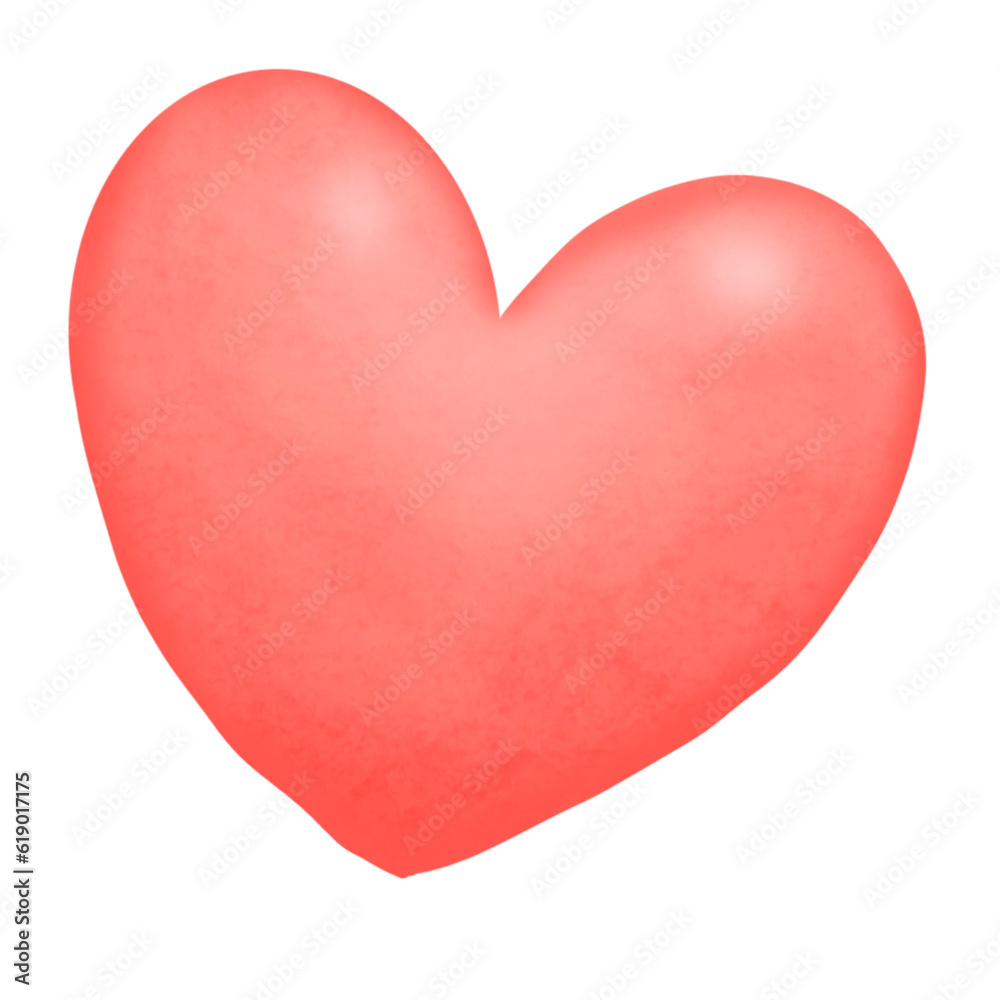 red paper heart