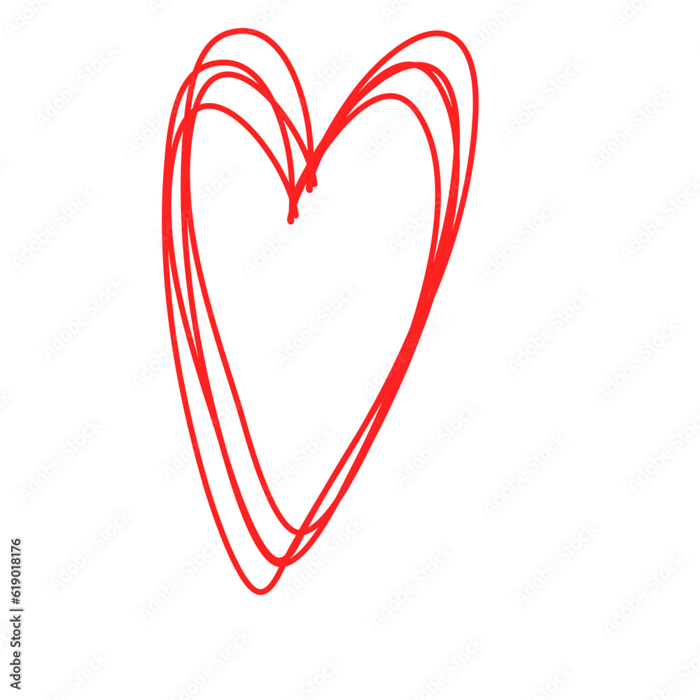 Red Heart Doodle Red Heart Doodle