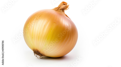 Wallpaper Mural Layers of Flavors: Onion Isolated on White. Generative AI Torontodigital.ca