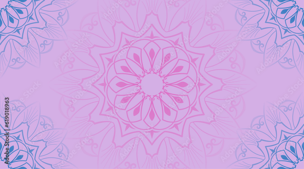 simple background, decorative mandala ornament simple background, decorative mandala ornament