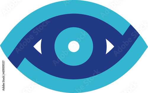 Abstract Eye Logo Element