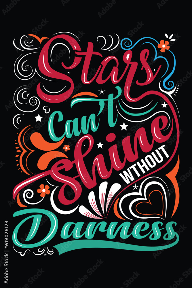 Typographic T shirt Design Typographic T shirt Design