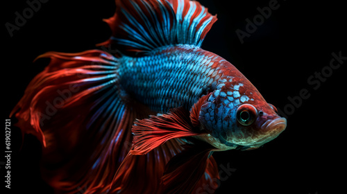 Betta fish captivate with their mesmerizing colors and intricate patterns  but have you ever seen them in a mirrored reflection 