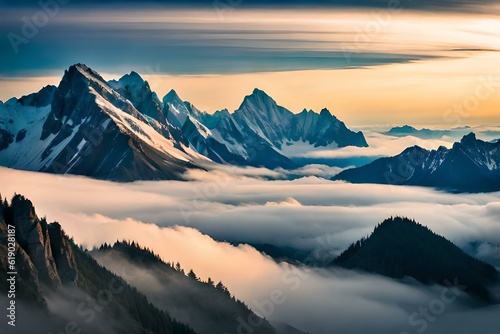 panorama of the mountains GENERATIVE AI TOOLS