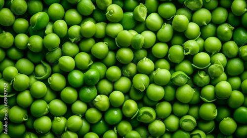 green peas background collection of healthy food fruit and vegetables, natural background of fresh green peas representing concept of organic vegetables , healthy eating, fresh ingredient