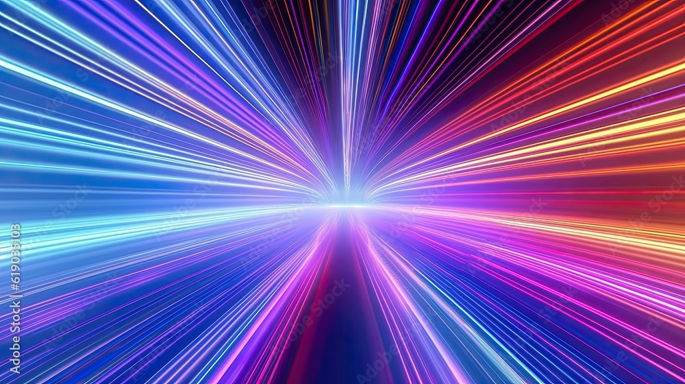 Abstract blue light digital background, Generative AI Abstract blue light digital background, Generative AI